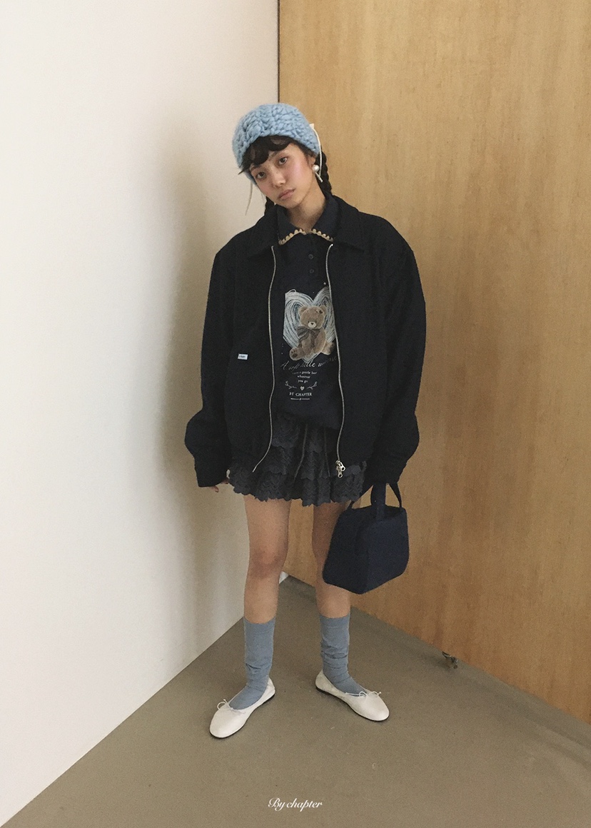 BY CHAPTER韓國直郵女裝新款人氣休閑推薦熱賣真品時尚衛衣BY Chapter衛衣