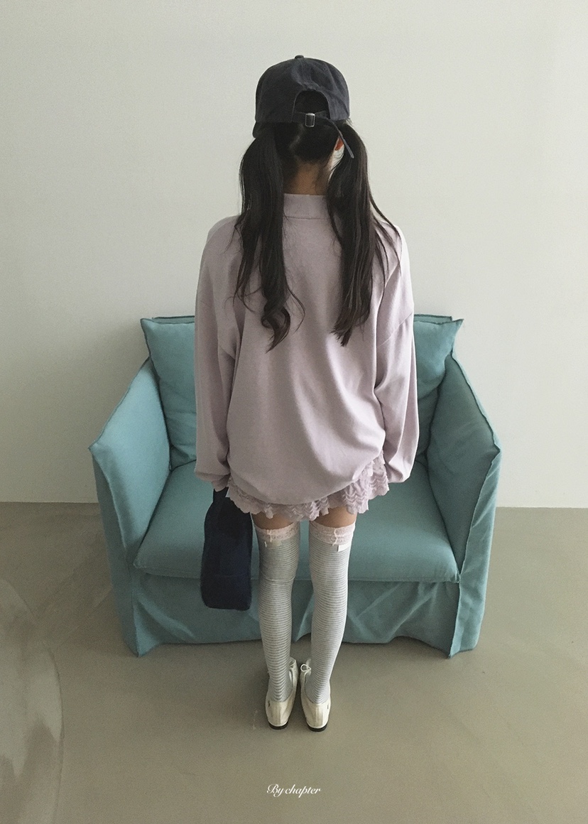 BY CHAPTER東大門實拍女士新品熱賣休閑真品長袖T恤抓絨BY Chapter長袖T恤