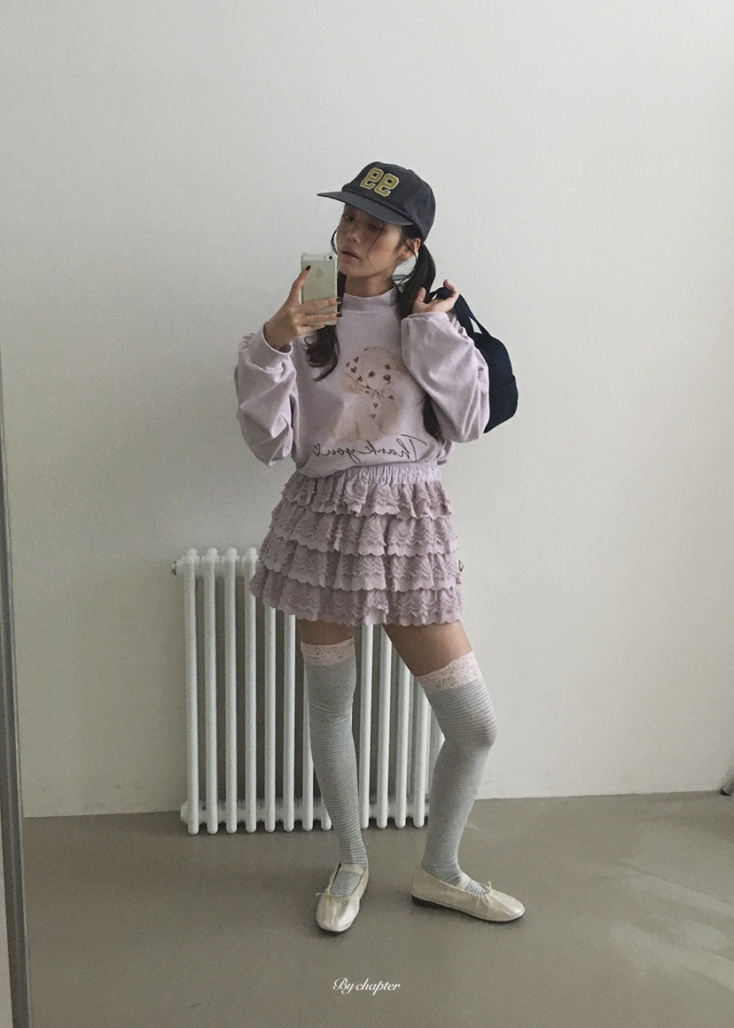 BY CHAPTER東大門實拍女士新品熱賣休閑真品長袖T恤抓絨BY Chapter長袖T恤