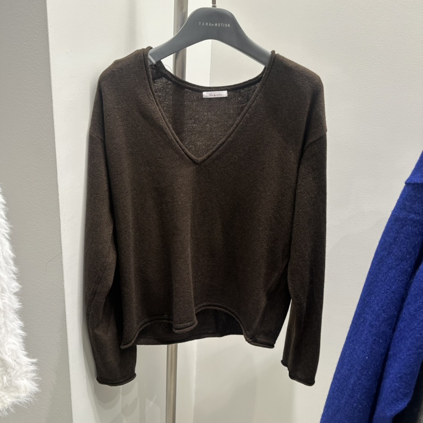 TARABY MOTION韓國直郵女裝新品休閑人氣時尚真品針織衫深VTARABY MOTION針織衫圖色4