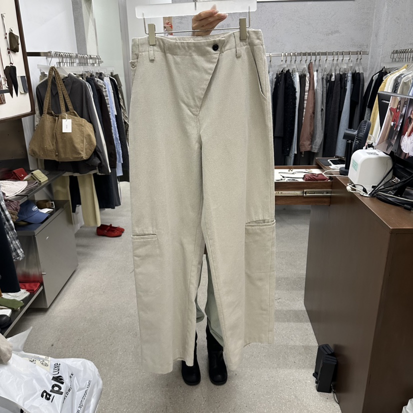 WEARABLE-L東大門代購女裝新品推薦人氣休閑休閑褲不含腰帶WEARABLE休閑褲圖色1