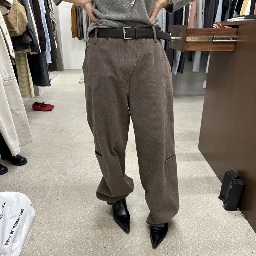 WEARABLE-L東大門代購女裝新品推薦人氣休閑休閑褲不含腰帶WEARABLE休閑褲圖色2