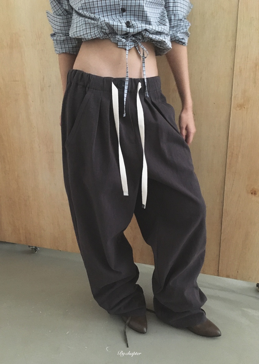 BY CHAPTER東大門代購女裝新款人氣時尚真品休閑休閑褲棉質BY Chapter休閑褲