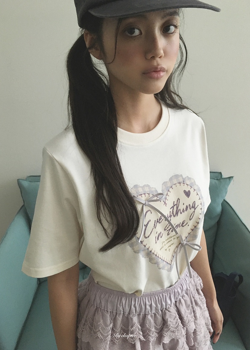 BY CHAPTER韓國直郵女士新品推薦時尚休閑人氣真品熱賣T恤BY ChapterT恤
