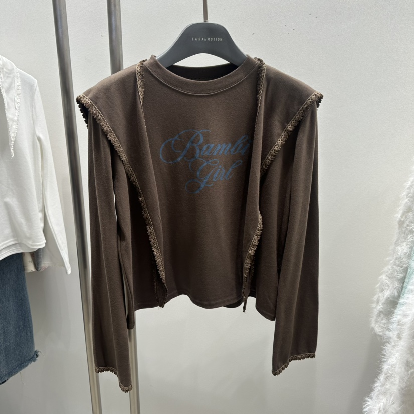 TARABY MOTION東大門直郵女裝新品人氣熱賣時尚休閑長袖T恤TARABY MOTION長袖T恤圖色3