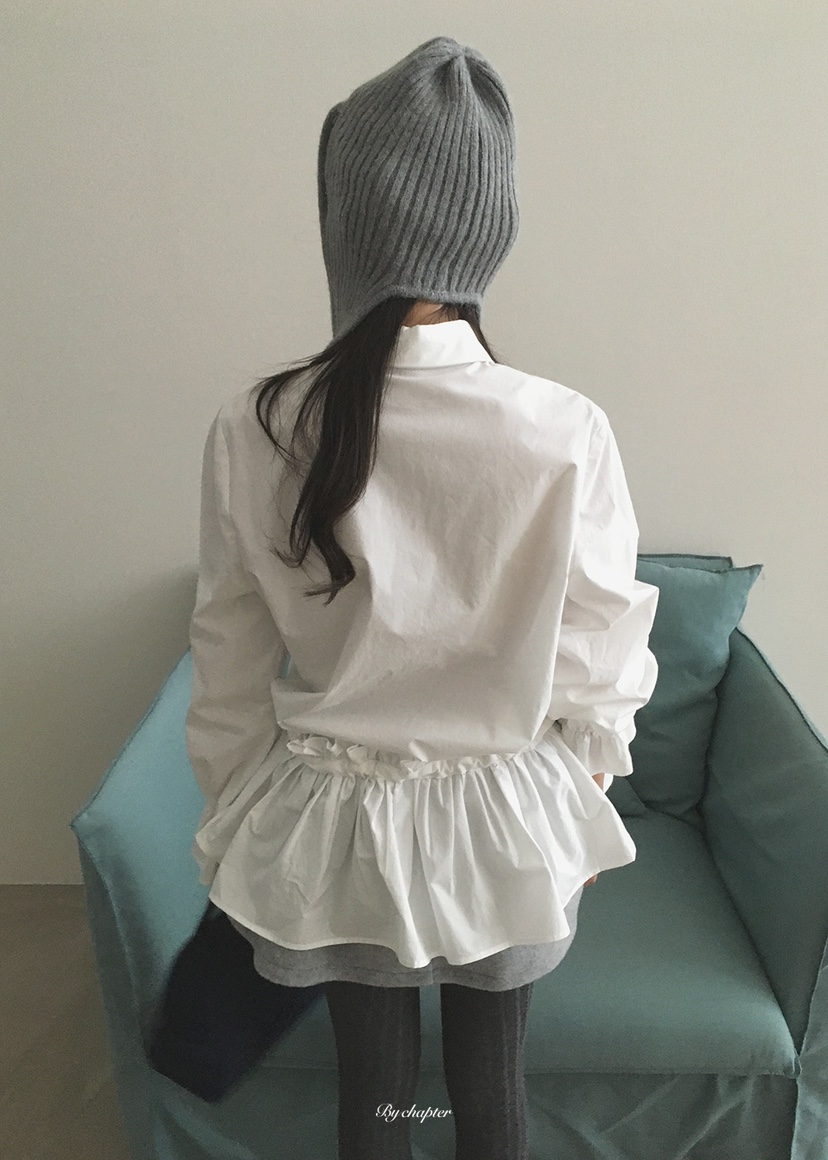 BY CHAPTER韓國直郵女士新品熱賣人氣真品休閑襯衫蕾絲衫BY Chapter襯衫/蕾絲衫