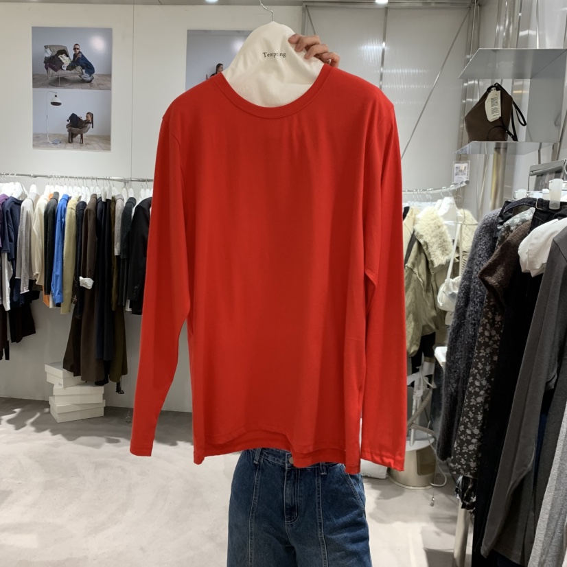 TEMPTING東大門代購女裝新品真品時尚推薦熱賣人氣長袖T恤TEMPTING長袖T恤圖色3