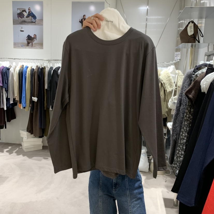 TEMPTING東大門代購女裝新品真品時尚推薦熱賣人氣長袖T恤TEMPTING長袖T恤圖色4