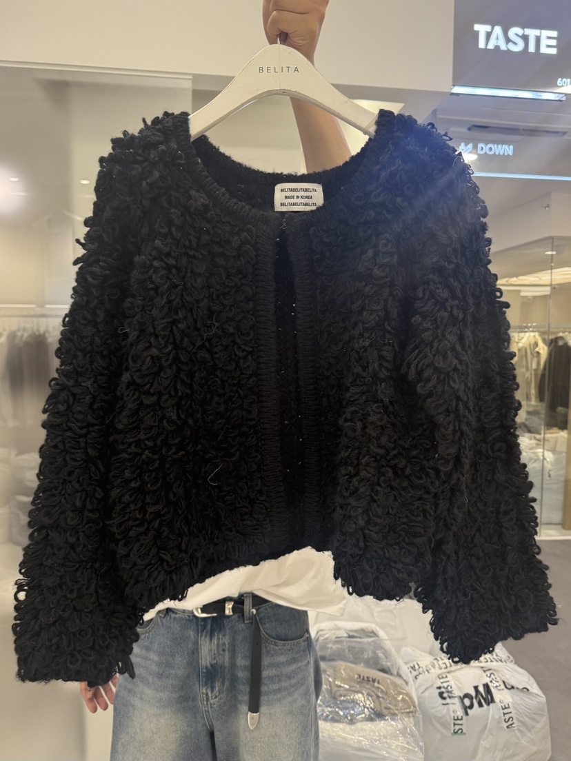 BELITA-L東大門代購女裝新品推薦時尚人氣休閑真品毛衣開衫BELITA毛衣圖色3