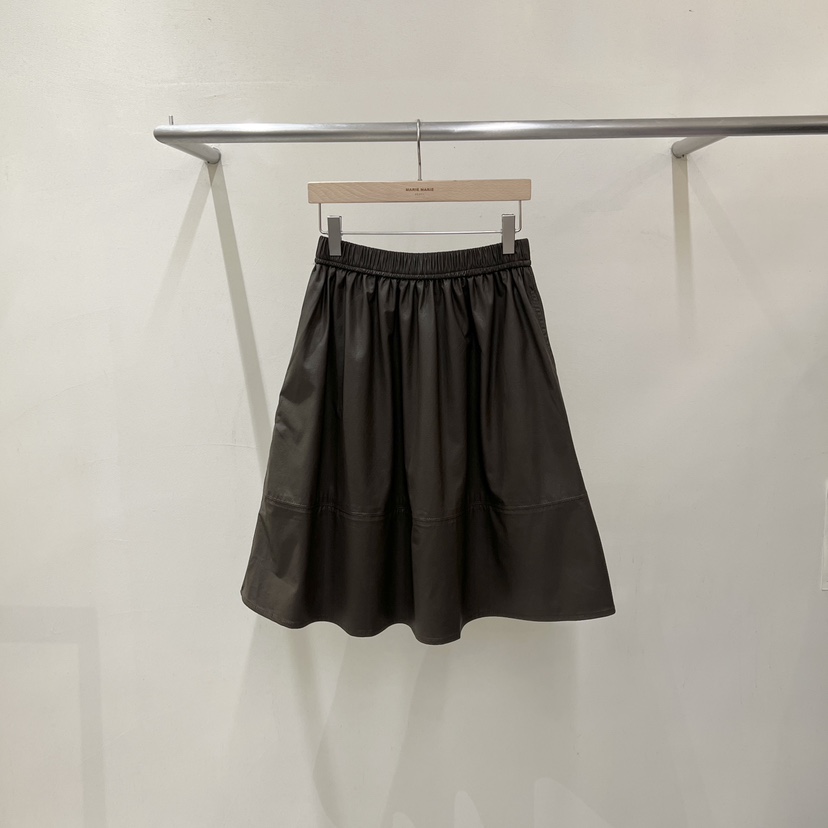 MARIE MARIE東大門直郵女士新品時尚熱賣半身裙中短裙皮革MARIE MARIE半身裙/中短裙圖色1
