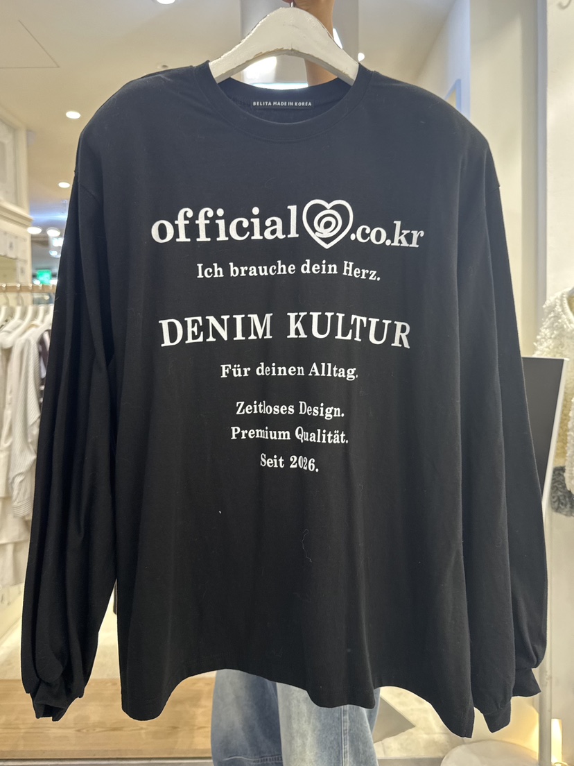 BELITA-L東大門代購女士新品推薦熱賣休閑時尚真品長袖T恤BELITA長袖T恤圖色4