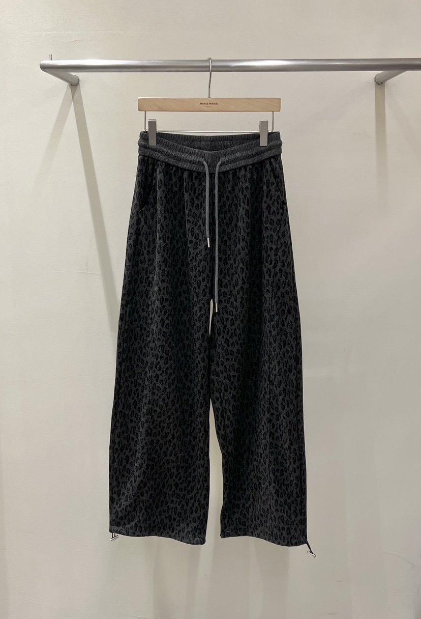 MARIE MARIE東大門實拍女裝新款真品時尚熱賣休閑褲豹紋MARIE MARIE休閑褲圖色1