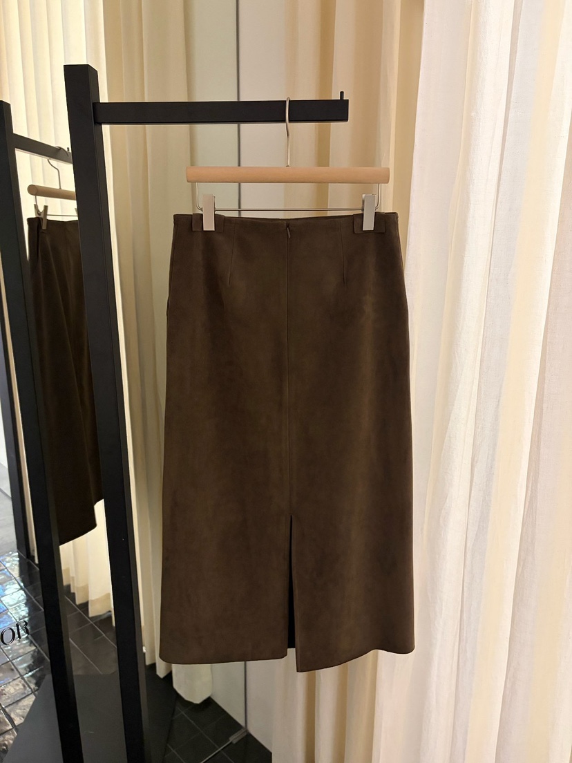 REGULARLY/PLACOR東大門代購女士新品真品時尚長裙絨面革REGULARLY/PLACOR長裙