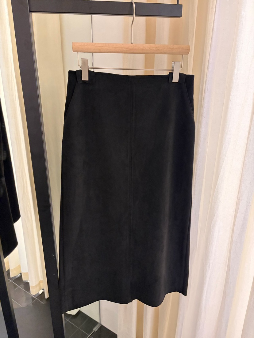 REGULARLY/PLACOR東大門代購女士新品真品時尚長裙絨面革REGULARLY/PLACOR長裙圖色2