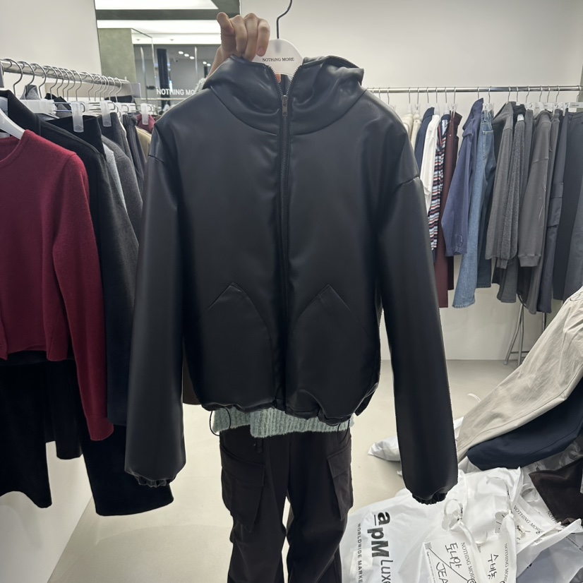 NOTHING MORE東大門直郵女裝新款時尚人氣推薦真品夾克絎縫NOTHING MORE夾克圖色1