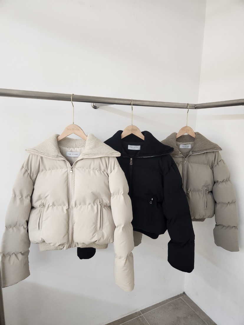 THE OTHER東大門代購女士新品熱賣推薦短款棉服大號加厚THE OTHER短款棉服