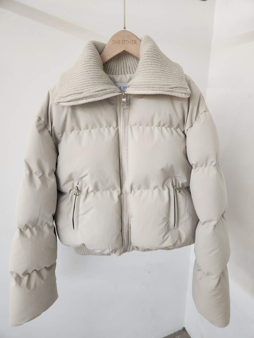 THE OTHER東大門代購女士新品熱賣推薦短款棉服大號加厚THE OTHER短款棉服圖色1