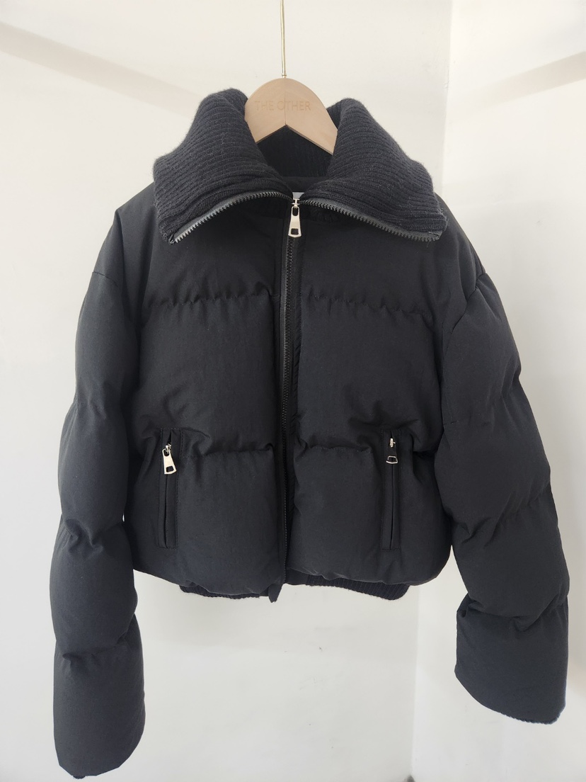 THE OTHER東大門代購女士新品熱賣推薦短款棉服大號加厚THE OTHER短款棉服圖色2