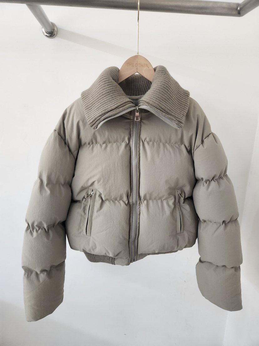 THE OTHER東大門代購女士新品熱賣推薦短款棉服大號加厚THE OTHER短款棉服圖色3