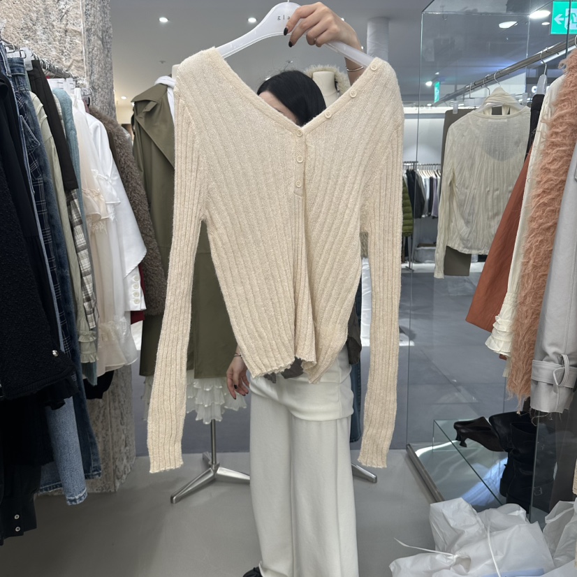 GLASS東大門直郵女裝新品時尚推薦人氣休閑熱賣真品針織衫GLASS針織衫圖色1