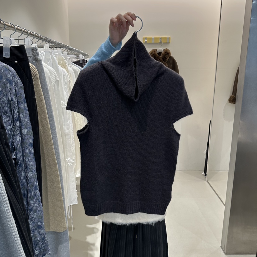 ALTER韓國代購女裝新款真品時尚人氣推薦休閑針織衫不含內搭Alter針織衫圖色3墨色