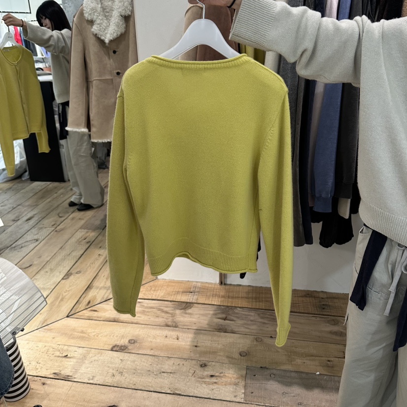 CREAM VILLA韓國代購女士新款推薦開衫羊絨開衫CREAM VILLA開衫