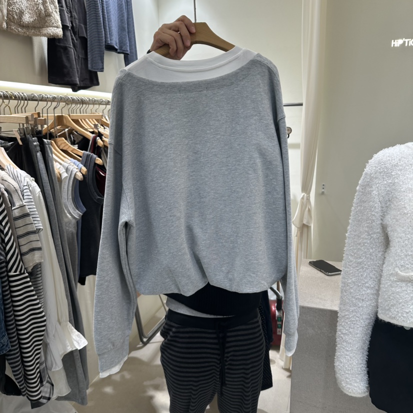HIP.TIQUE東大門實拍女裝新品推薦時尚熱賣人氣休閑衛衣HIP.TIQUE衛衣