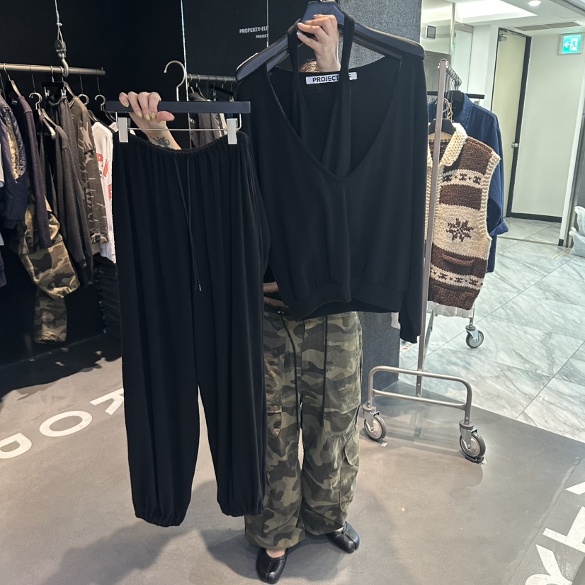 ELF-L韓國直郵女士新品人氣真品休閑推薦熱賣休閑褲安哥拉PROJECT ELF休閑褲
