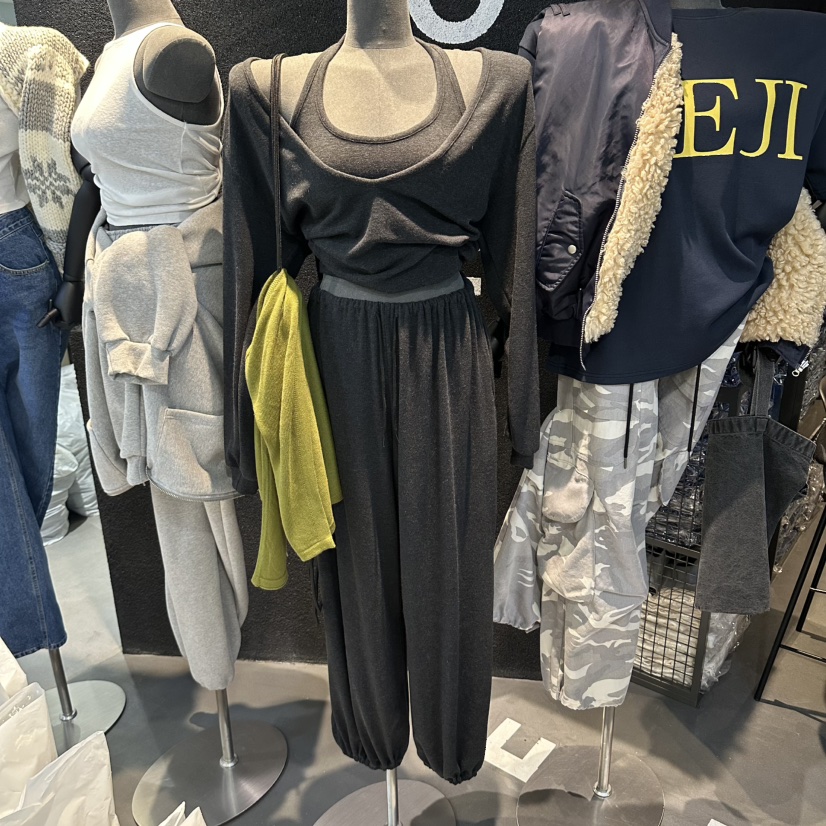 ELF-L韓國直郵女士新品人氣真品休閑推薦熱賣休閑褲安哥拉PROJECT ELF休閑褲
