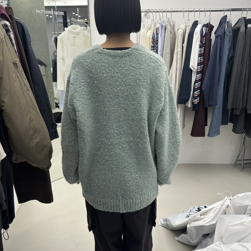 NOTHING MORE韓國代購女士新款真品人氣熱賣時尚毛衣V領NOTHING MORE毛衣