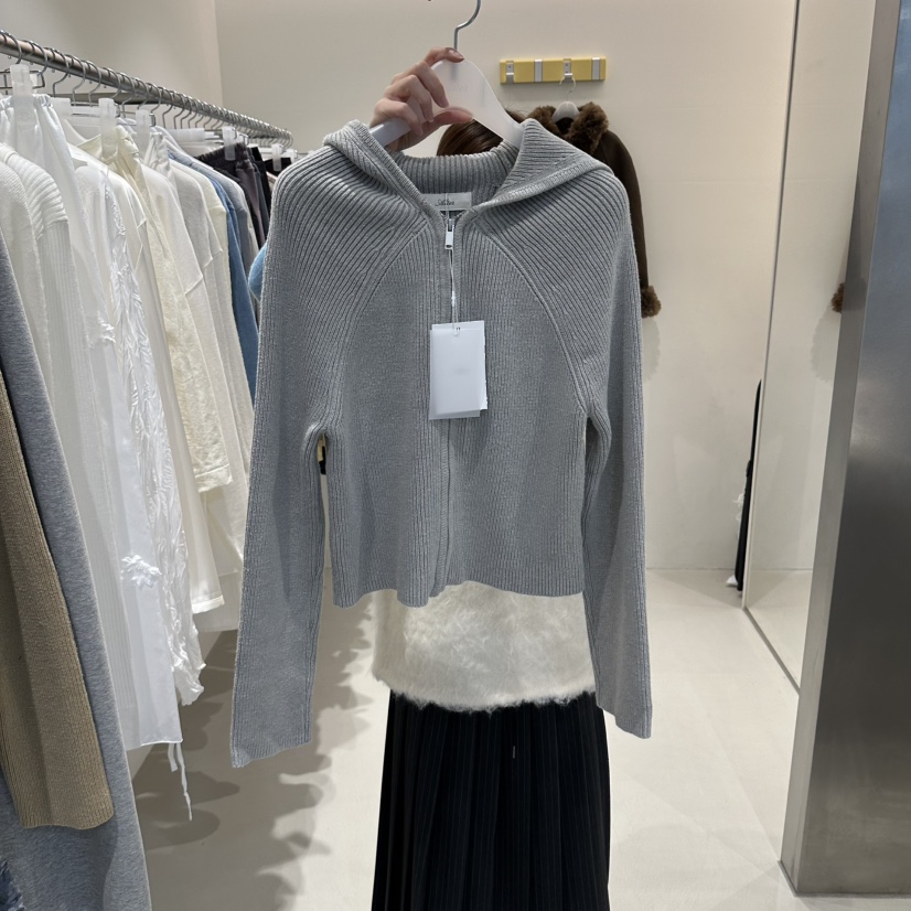 ALTER東大門代購女裝新品熱賣人氣休閑推薦開衫連帽衫短款Alter開衫圖色1