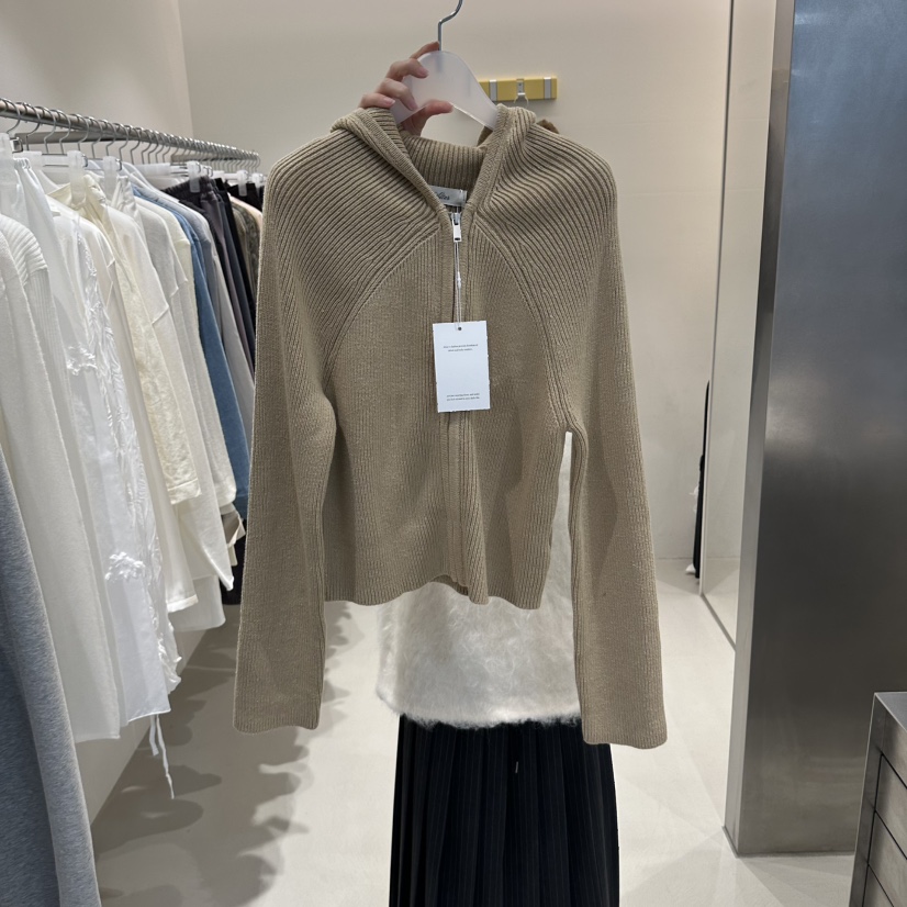 ALTER東大門代購女裝新品熱賣人氣休閑推薦開衫連帽衫短款Alter開衫圖色2