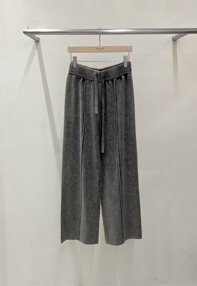 MARIE MARIE韓國代購女裝新款時尚熱賣休閑真品休閑褲珍珠MARIE MARIE休閑褲圖色1