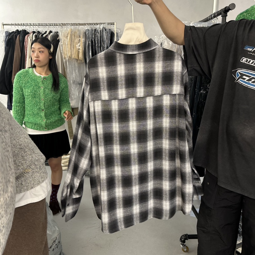 DOUBLE STANDARD/LE SMOKING/MAISONSTAFF東大門直郵女裝新款人氣襯衫蕾絲衫MAISONSTAFF襯衫/蕾絲衫