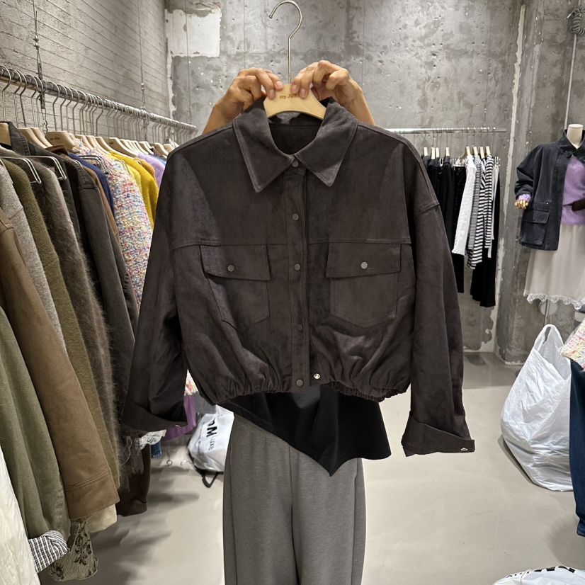 JUNI東大門實拍女裝新品推薦熱賣休閑時尚真品人氣夾克my juni夾克圖色2