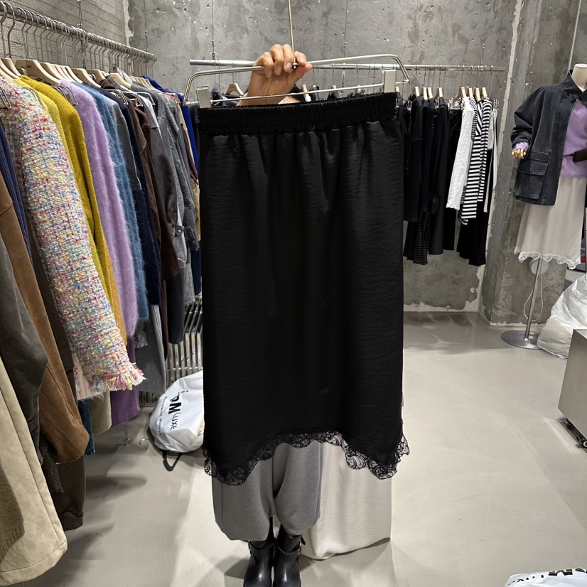 JUNI韓國直郵女裝新品真品熱賣人氣推薦休閑時尚長裙my juni長裙圖色3
