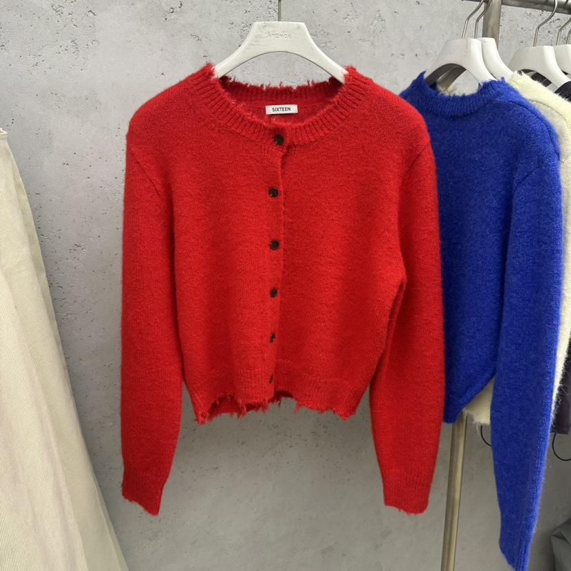 SIXTEEN東大門實拍女裝新品推薦人氣熱賣真品休閑開衫開衫SIXTEEN開衫圖色4