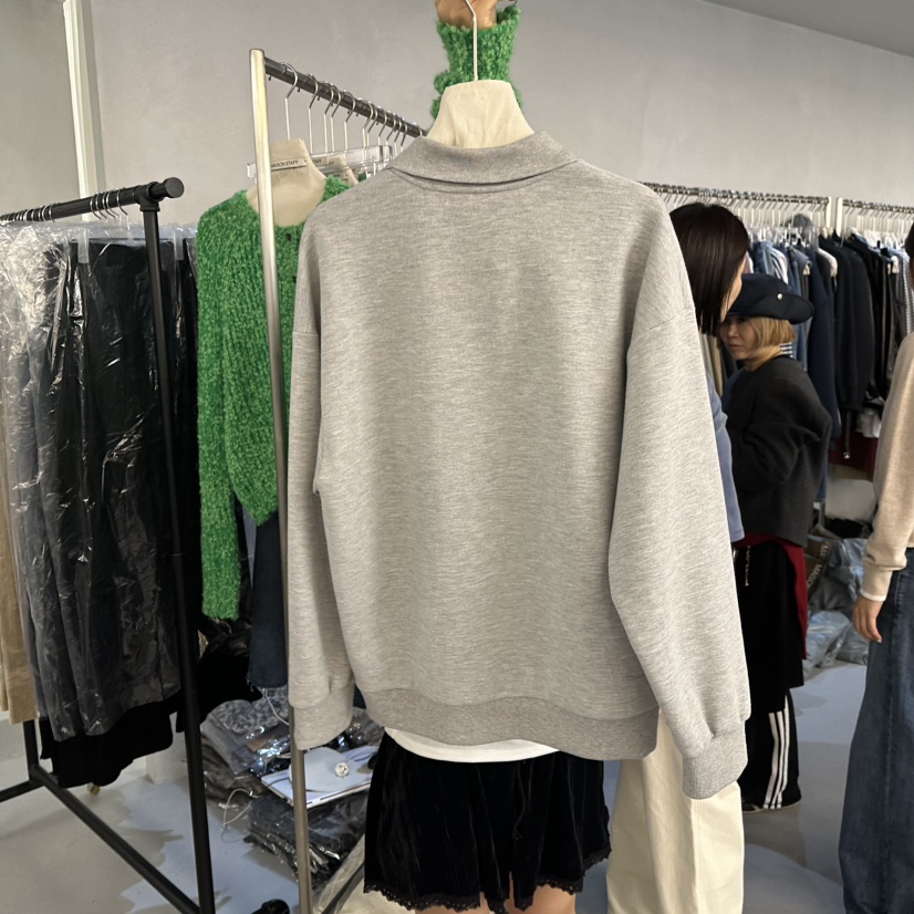 DOUBLE STANDARD/LE SMOKING/MAISONSTAFF東大門代購女士新品人氣長袖T恤MAISONSTAFF長袖T恤