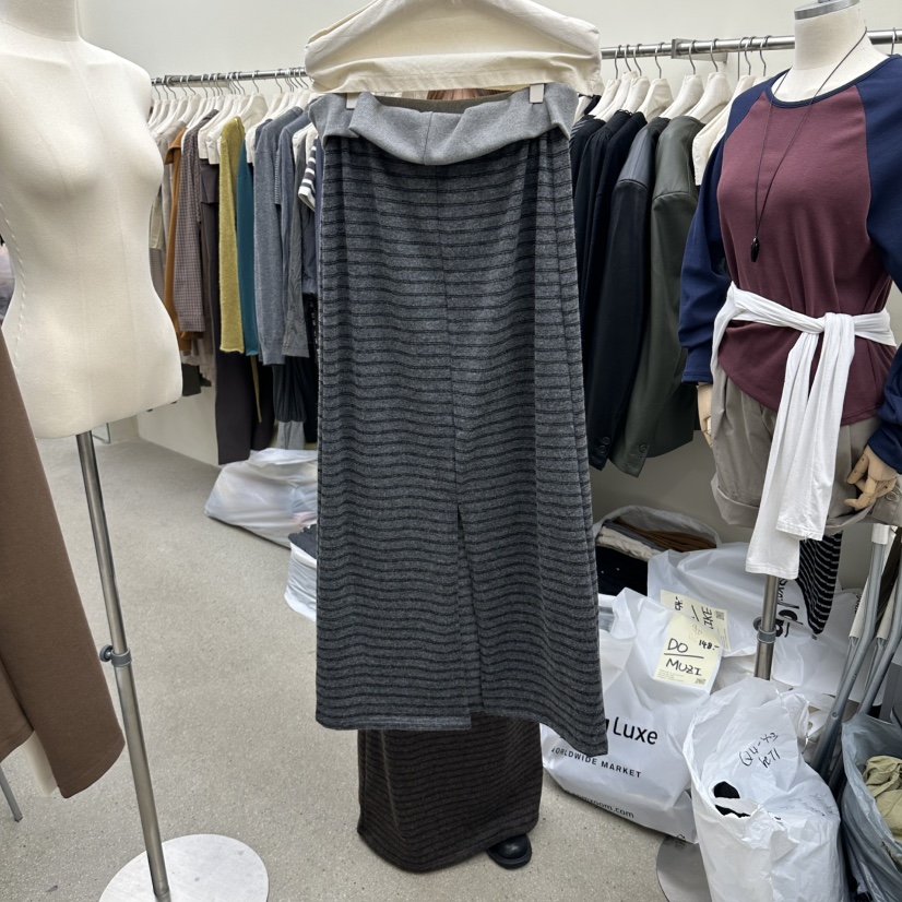 AMOEBA東大門實拍女士新款休閑推薦人氣真品時尚熱賣長裙AMOEBA長裙