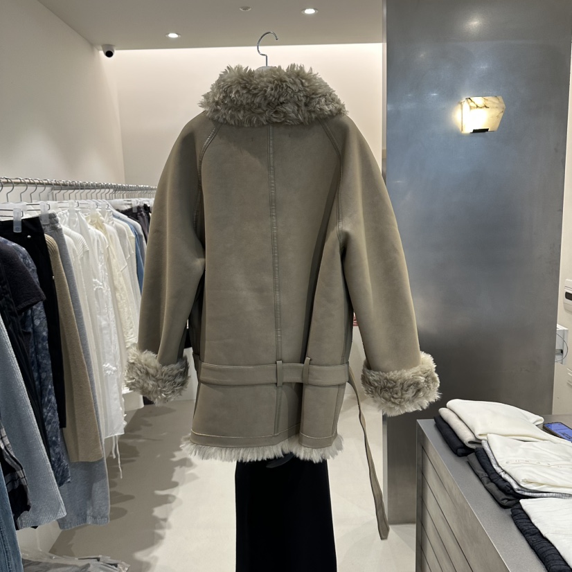 ALTER韓國代購女裝新品休閑真品推薦熱賣人氣短款大衣含腰帶Alter短款大衣