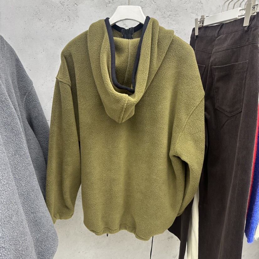 SIXTEEN東大門實拍女士新品休閑時尚熱賣推薦夾克抓絨連帽SIXTEEN夾克