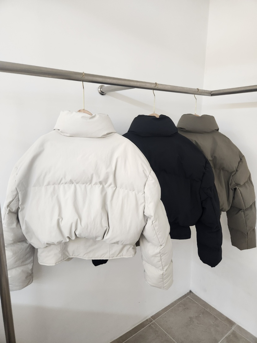 THE OTHER韓國直郵女裝新款休閑熱賣人氣推薦短款棉服絨THE OTHER短款棉服