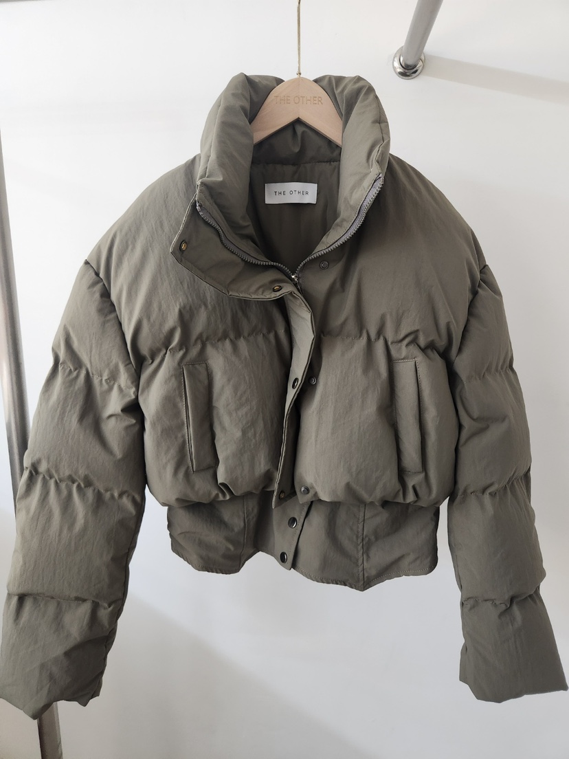 THE OTHER韓國直郵女裝新款休閑熱賣人氣推薦短款棉服絨THE OTHER短款棉服圖色2