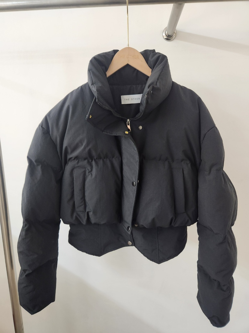 THE OTHER韓國直郵女裝新款休閑熱賣人氣推薦短款棉服絨THE OTHER短款棉服圖色3