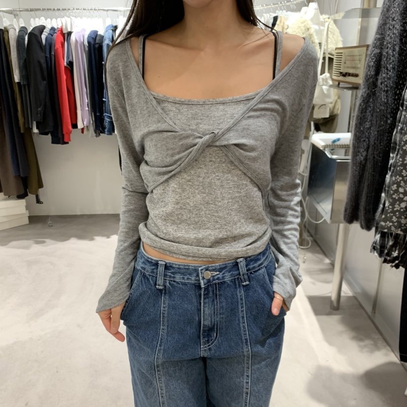 TEMPTING東大門直郵女裝新品推薦休閑熱賣時尚人氣真品套裝TEMPTING套裝圖色1