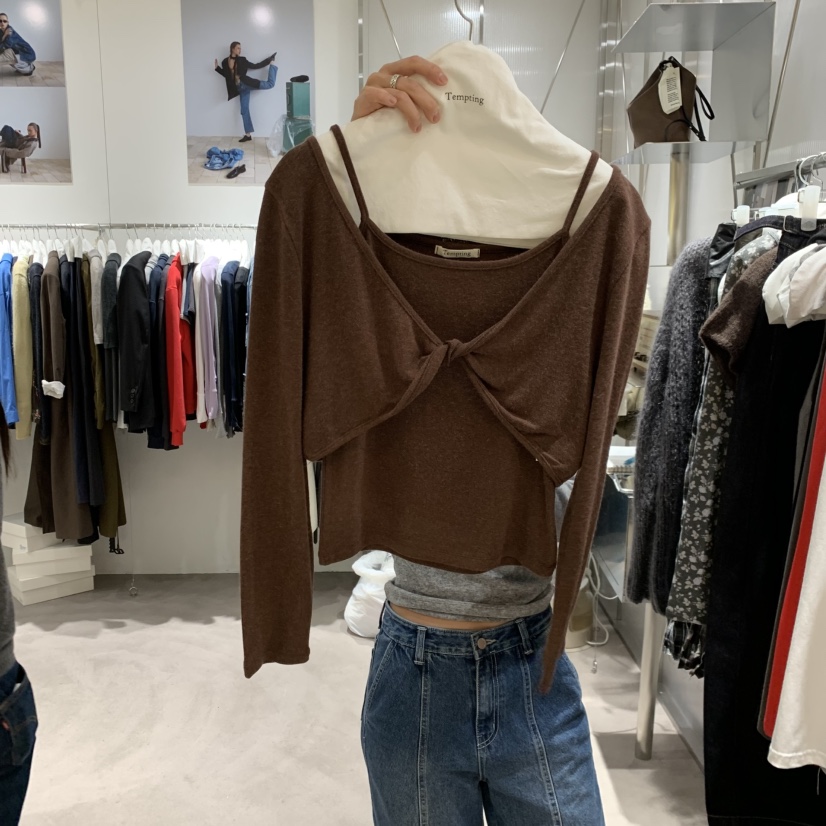 TEMPTING東大門直郵女裝新品推薦休閑熱賣時尚人氣真品套裝TEMPTING套裝圖色3