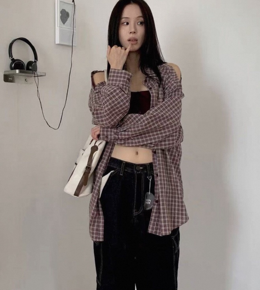 R U VAULT韓國直郵女裝新款推薦人氣真品時尚襯衫蕾絲衫R U VAULT襯衫/蕾絲衫圖色2