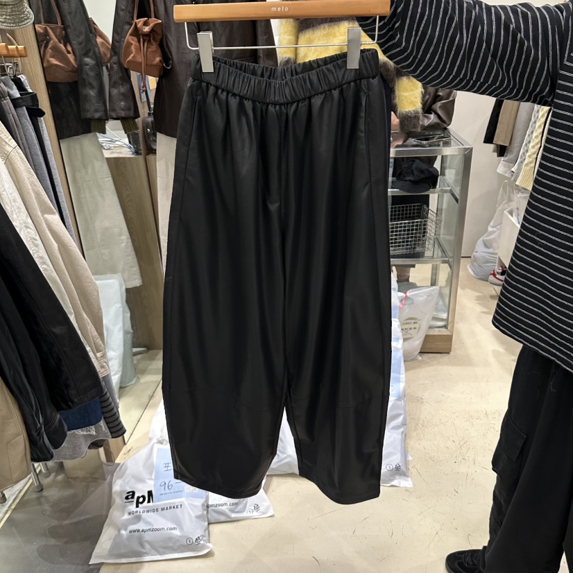 MELO東大門代購女士新款推薦熱賣人氣真品休閑時尚休閑褲MELO休閑褲圖色3黑色