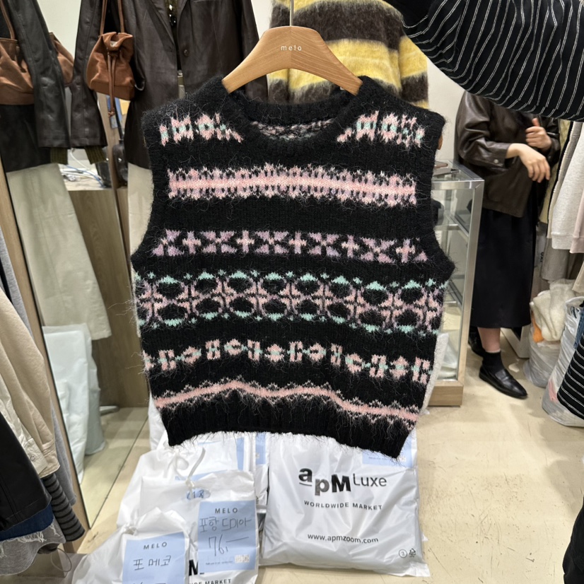 MELO東大門實拍女裝新品休閑真品時尚熱賣人氣推薦吊帶背心MELO吊帶/背心圖色2
