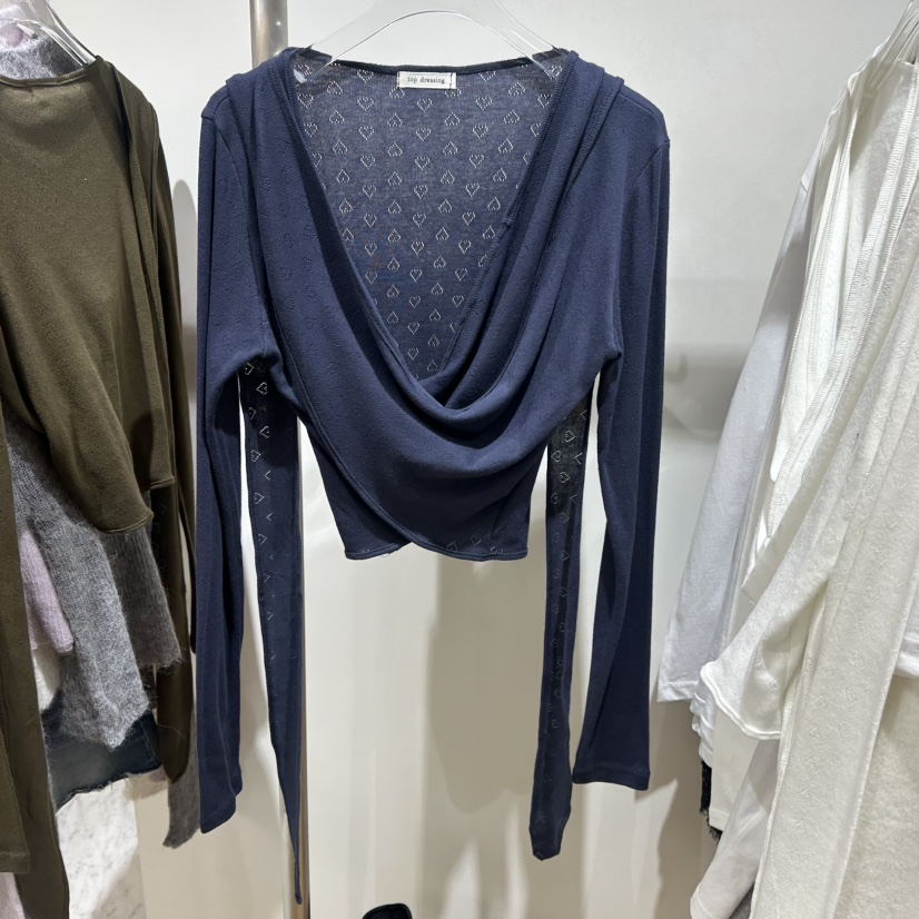 TOPDRESSING韓國代購女士新品人氣真品熱賣長袖T恤可愛的TOPDRESSING長袖T恤圖色2
